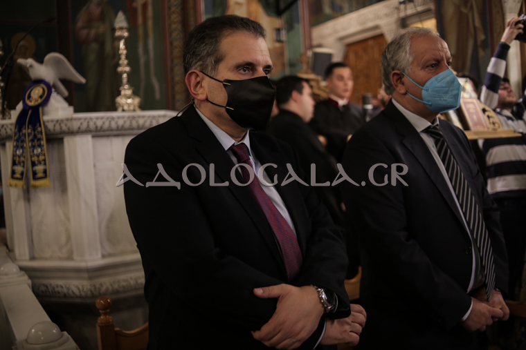 Λαμπρός πανηγυρικός εσπερινός του Αγίου Νικολάου στην Καλλιθέα