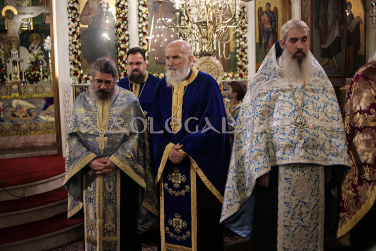 Λαμπρός πανηγυρικός εσπερινός του Αγίου Νικολάου στην Καλλιθέα