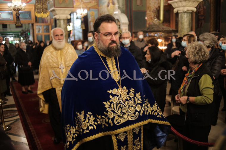 Λαμπρός πανηγυρικός εσπερινός του Αγίου Νικολάου στην Καλλιθέα