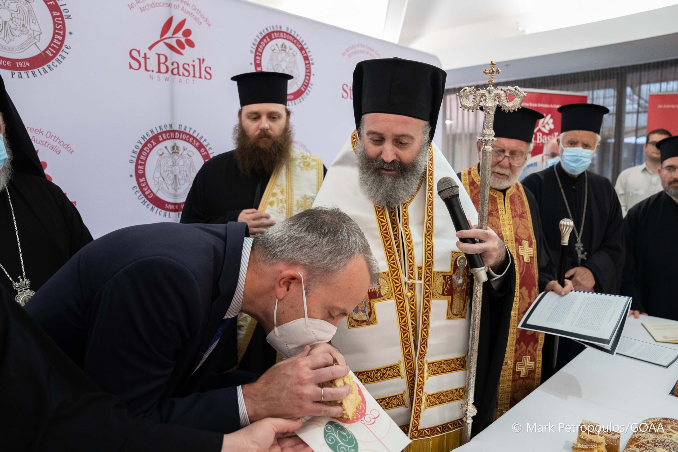 Ηλικιωμένους επισκέφθηκε ο Αρχιεπίσκοπος Αυστραλίας Μακάριος την τελευταία ημέρα του 2022