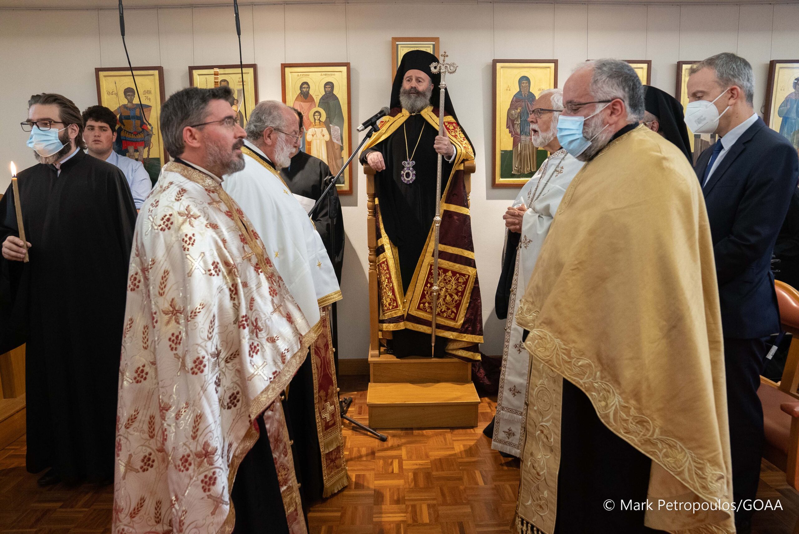 Ηλικιωμένους επισκέφθηκε ο Αρχιεπίσκοπος Αυστραλίας Μακάριος την τελευταία ημέρα του 2022