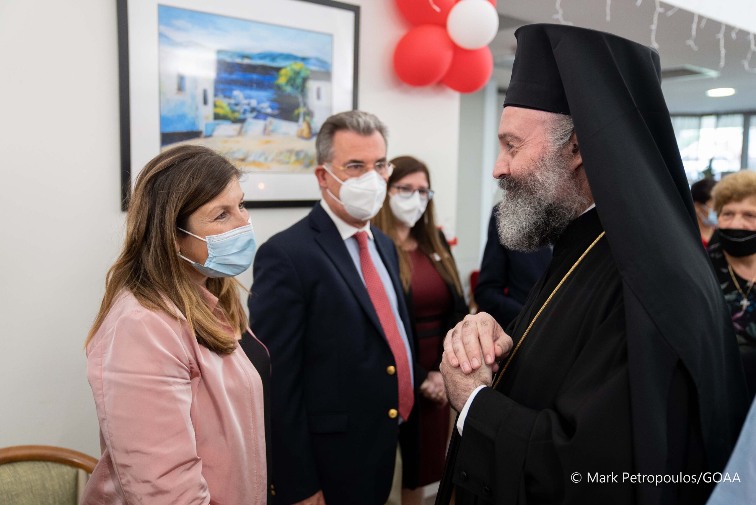 Ηλικιωμένους επισκέφθηκε ο Αρχιεπίσκοπος Αυστραλίας Μακάριος την τελευταία ημέρα του 2022