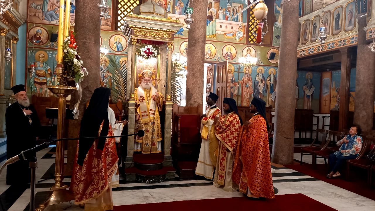Η εορτή του Αγίου Σάββα στην Αλεξάνδρεια της Αιγύπτου
