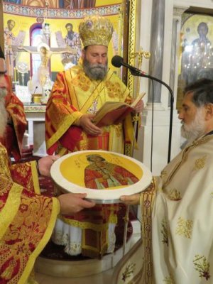 Η εορτή της Αγίας Μεγαλομάρτυρος Βαρβάρας στην Δάφνη 