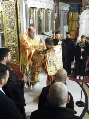 Η εορτή της Αγίας Μεγαλομάρτυρος Βαρβάρας στην Δάφνη 