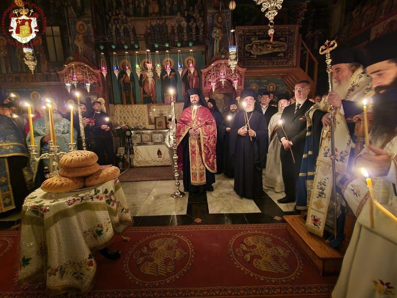 Η εορτή του Αγίου Σάββα στους Αγίους Τόπους 