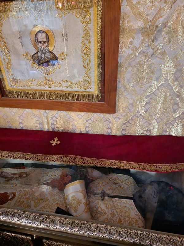 Η εορτή του Αγίου Σάββα στους Αγίους Τόπους 