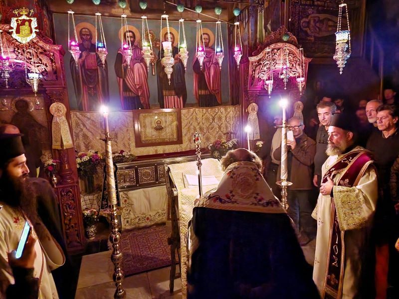 Η εορτή του Αγίου Σάββα στους Αγίους Τόπους 