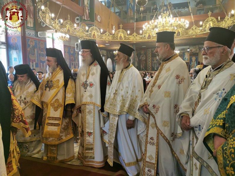 Η εορτή των Προπατόρων και του Αγίου Σπυρίδωνος στους Αγίους Τόπους 