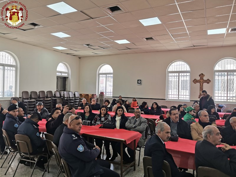 Η εορτή των Προπατόρων και του Αγίου Σπυρίδωνος στους Αγίους Τόπους 