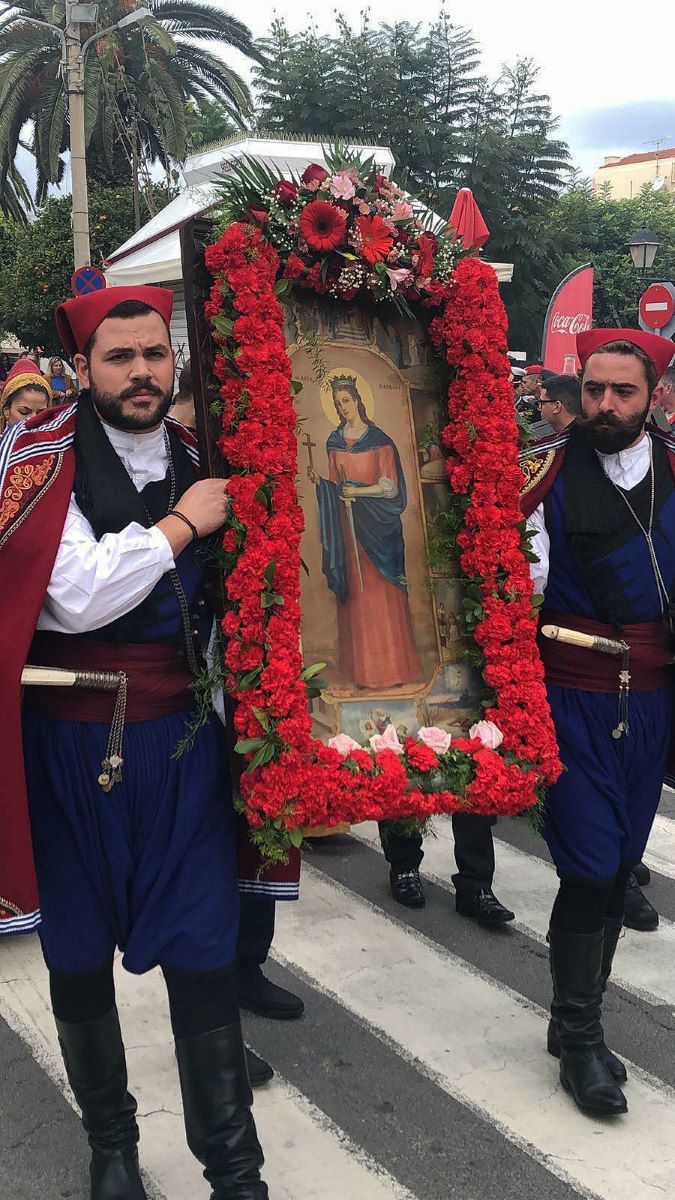 Λαμπρός ο Εορτασμός της Πολιούχου του Ρεθύμνου, Αγίας Βαρβάρας 
