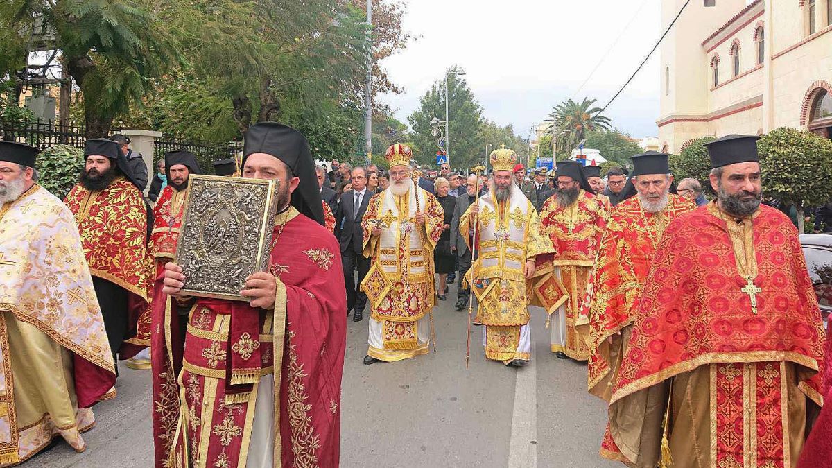 Λαμπρός ο Εορτασμός της Πολιούχου του Ρεθύμνου, Αγίας Βαρβάρας 