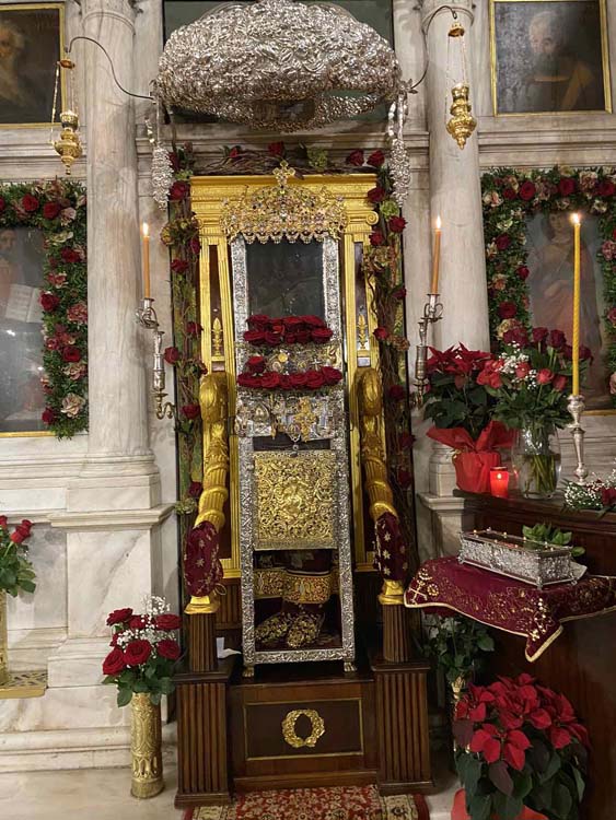 Λαμπρός ο εσπερινός του Αγίου Σπυρίδωνα στο ομώνυμο προσκύνημα του Αγίου στη Κέρκυρα 2