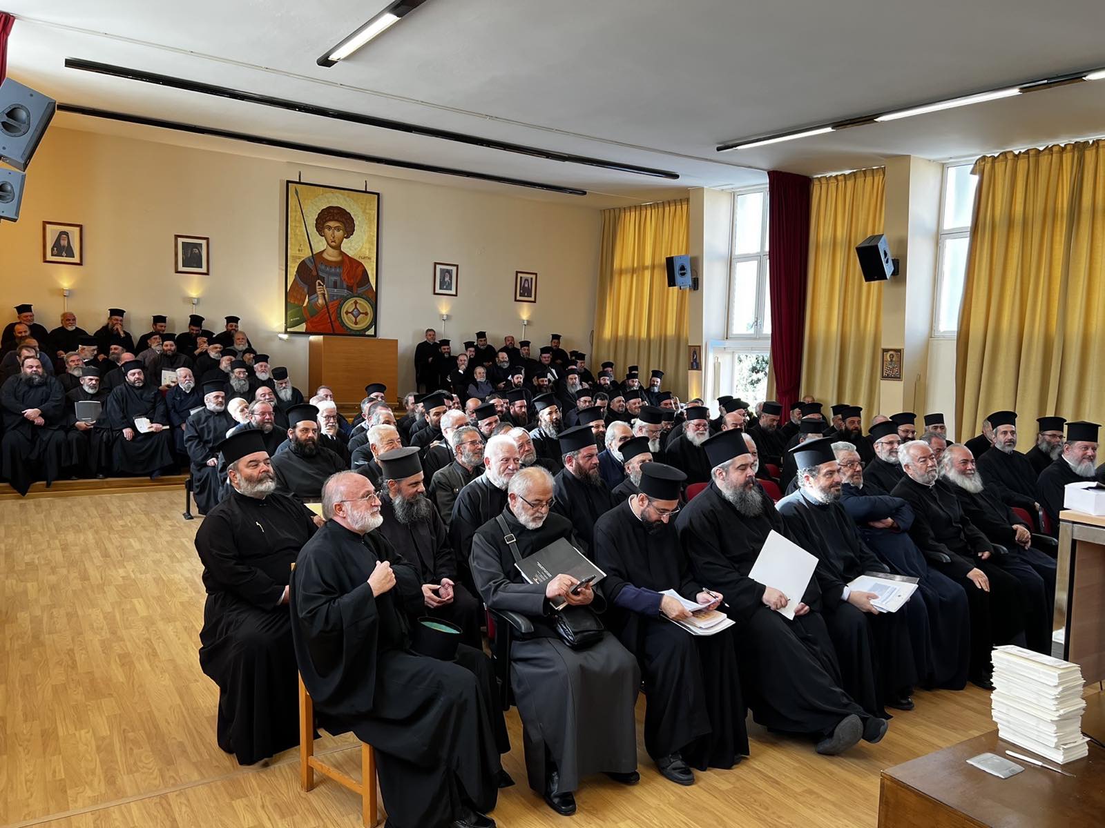 Παρουσία του Αρχιεπισκόπου Ευγένιου το δεύτερο ιερατικό συνέδριο της Ιεράς Αρχιεπισκοπής Κρήτης