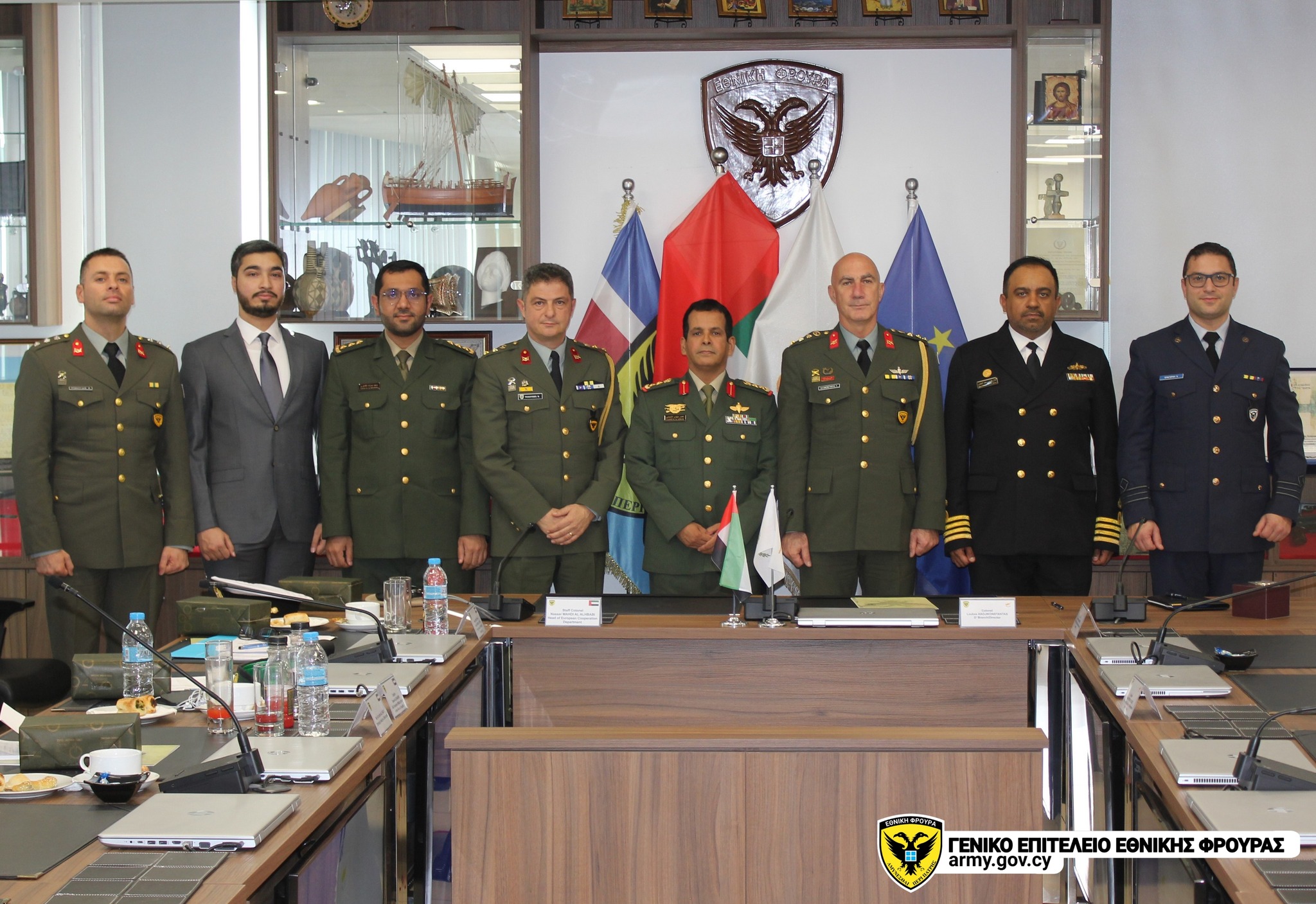 Υπογραφή Προγράμματος Διμερούς Αμυντικής Συνεργασίας της ΕΦ με τα ΗΑΕ