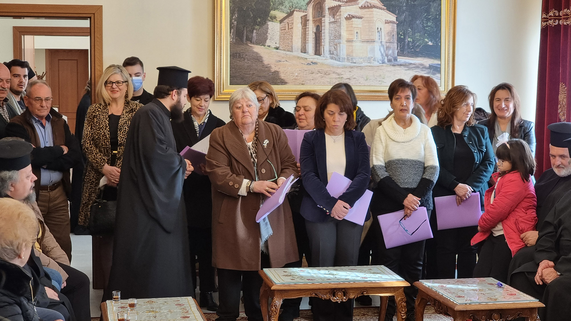 Την βασιλόπιτα ευλόγησε ο Μητροπολίτης Φωκίδος Θεόκτιστος