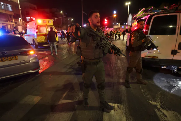 Gunman kills at least 7 people in occupied East Jerusalem attack