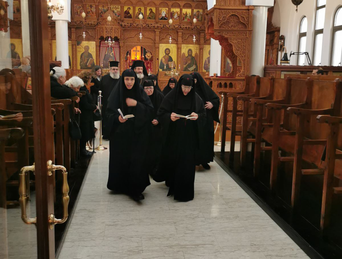 Αρχιερατική Θεία Λειτουργία στην Ιερά Μονή Θεοτόκου στα Καμπιά