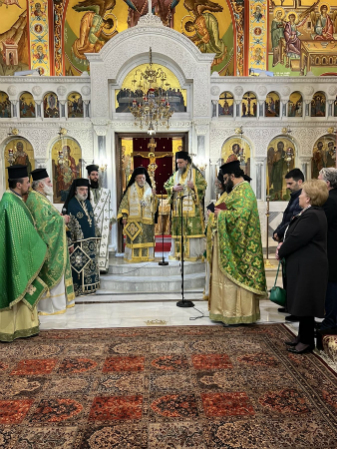 Δισαρχιερατική Θεία Λειτουργία και τριετές Μνημόσυνο Μητροπολίτη Νέας Ιωνίας κυρού Κωνσταντίνου