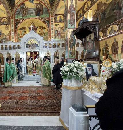 Δισαρχιερατική Θεία Λειτουργία και τριετές Μνημόσυνο Μητροπολίτη Νέας Ιωνίας κυρού Κωνσταντίνου