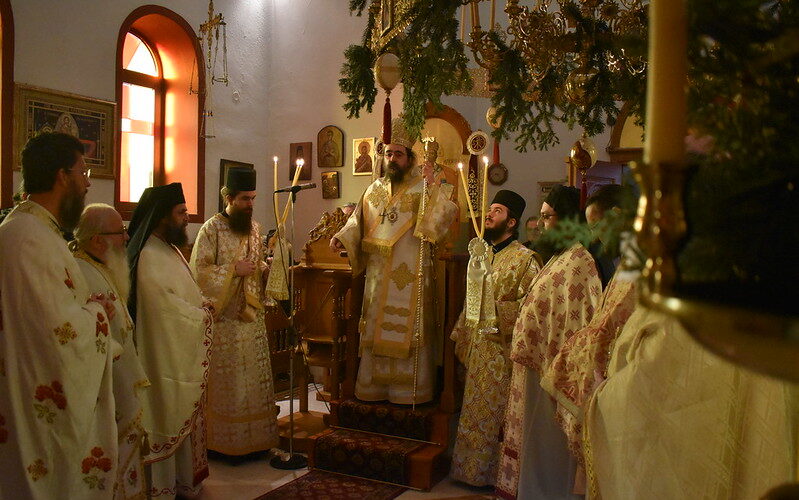 Επετειακή Θεία Λειτουργία στην Ι.Μ. Παναγίας Φανερωμένης στην Καστοριά