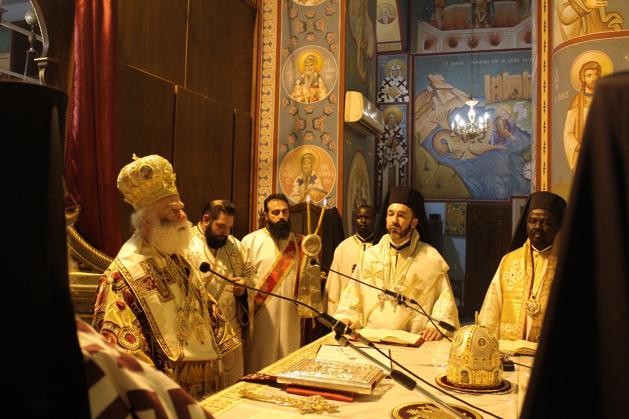 Η Χειροτονία του Επισκόπου Νιέρι και Όρους Κένυας Πανάρετου στην Αλεξάνδρεια της Αιγύπτου 