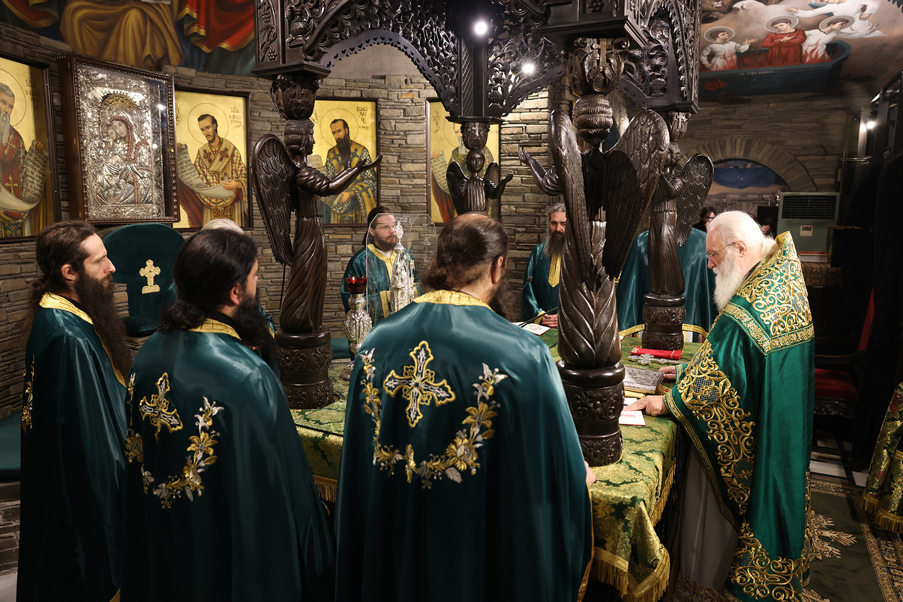 Η εορτή Οσίου Σεραφείμ του Σάρωφ στην ομώνυμη Ιερά Μονή του Τρίκορφου Φωκίδος αδολογαλα αδολο γαλα νεα εκκλησια ελλαδα μοναστηριακα (2)
