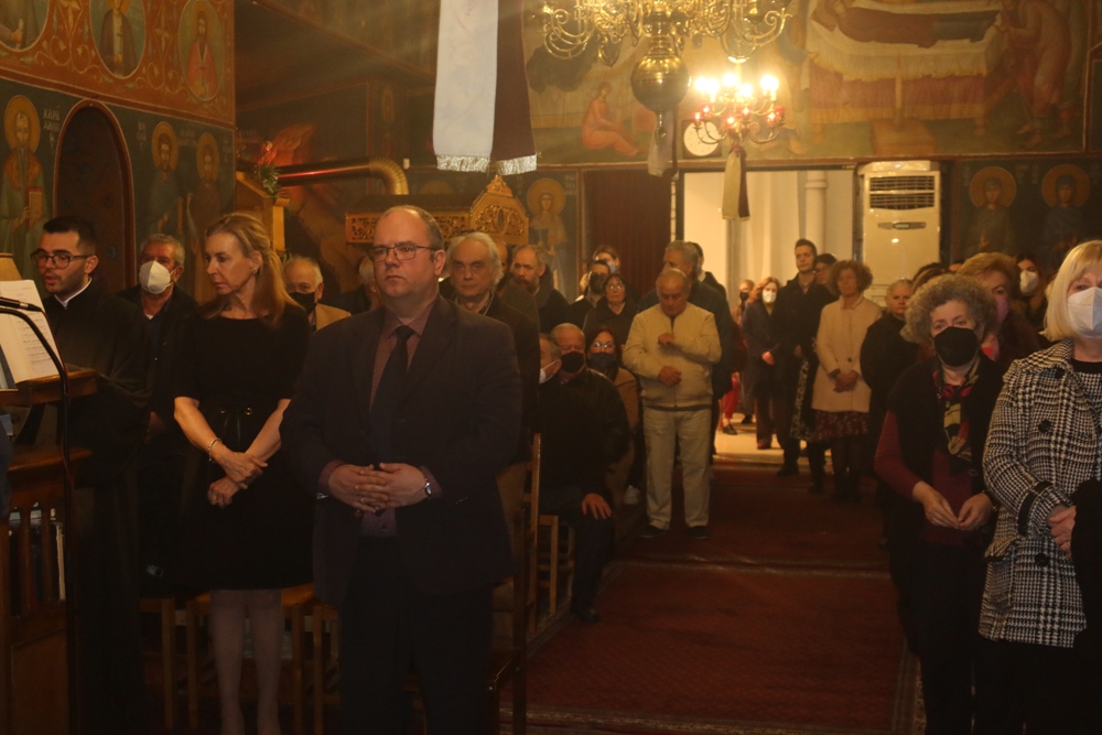 Η εορτή της Οσίας Ξένης στα Κάτω Πατήσια 