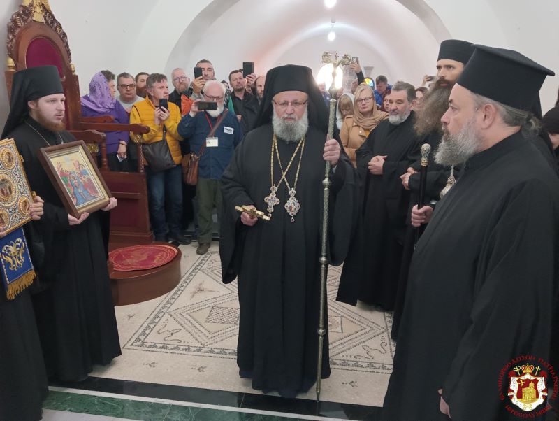 Η εορτή της Συνάξεως του Τιμίου Προδρόμου στους Αγίους Τόπους 