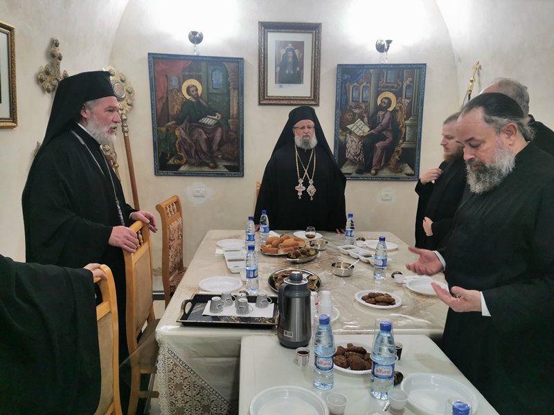 Η εορτή της Συνάξεως του Τιμίου Προδρόμου στους Αγίους Τόπους 