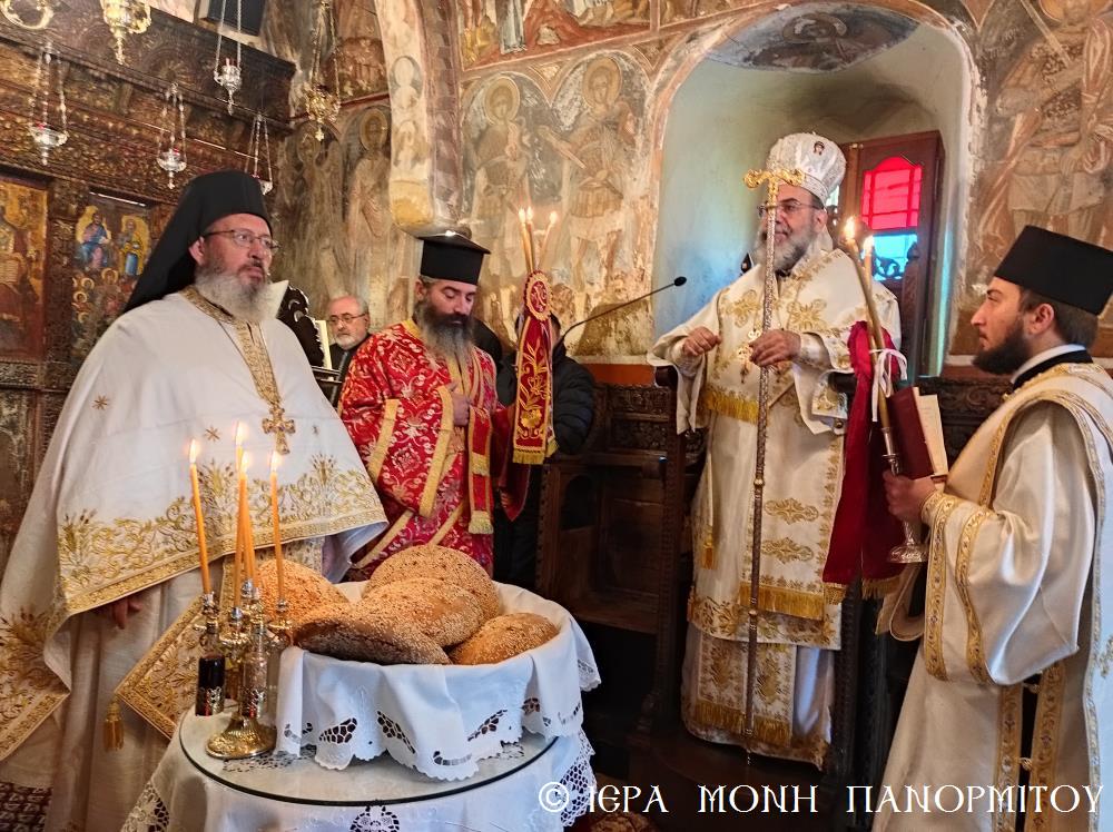 Η εορτή του Αγίου Αντωνίου στην Ιερά Μονή Μεγάλου Σωτήρος της νήσου Σύμης