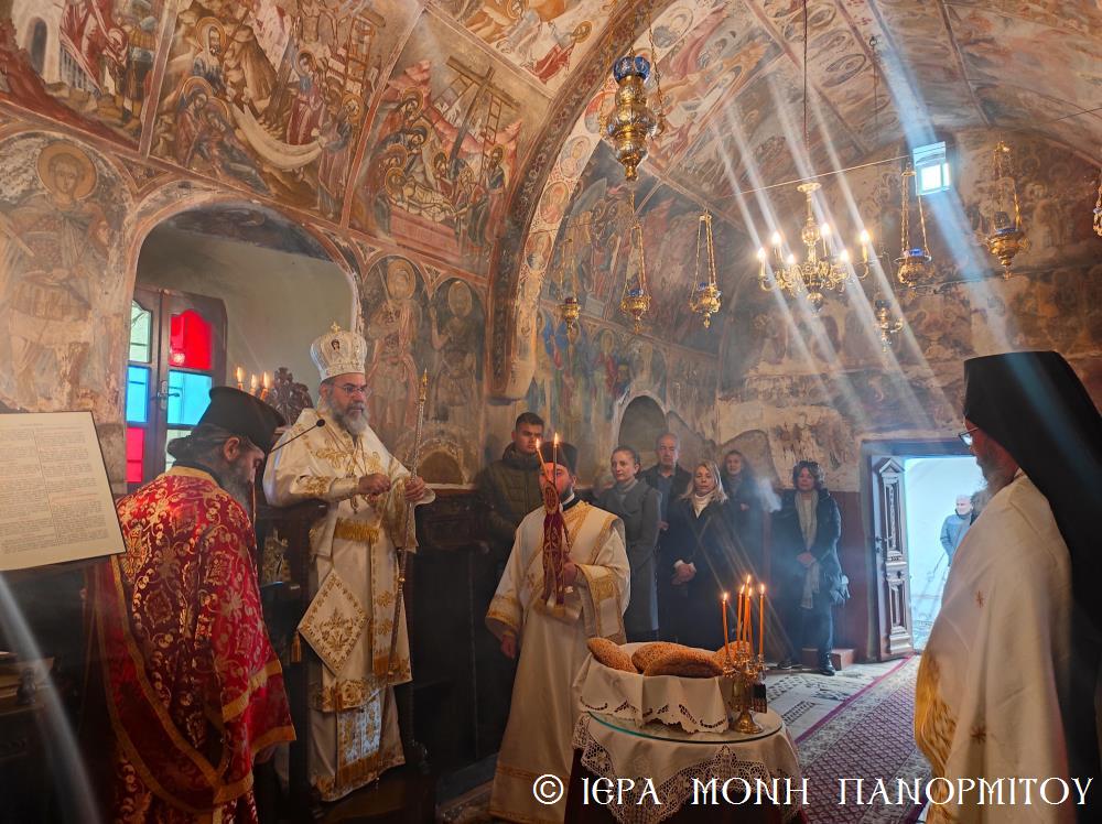 Η εορτή του Αγίου Αντωνίου στην Ιερά Μονή Μεγάλου Σωτήρος της νήσου Σύμης