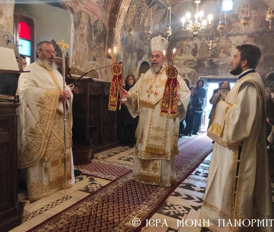 Η εορτή του Αγίου Αντωνίου στην Ιερά Μονή Μεγάλου Σωτήρος της νήσου Σύμης