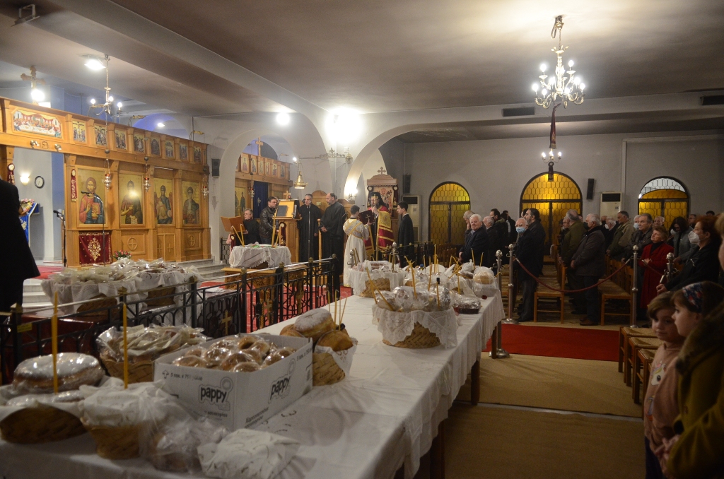 Η εορτή του Αγίου Γρηγορίου Αρχιεπισκόπου Κωνσταντινουπόλεως του Θεολόγου στο Αγρίνιο 