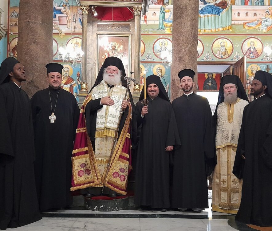 Κουρά αραβορθοδόξου μοναχού τέλεσε ο Πατριάρχης Αλεξανδρείας