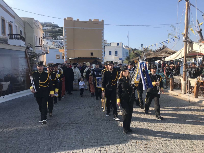 Λαμπρά εορτάστηκαν τα Θεοφάνεια στη Κάλυμνο και τη Λέρο