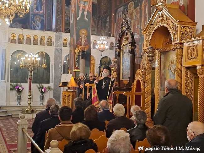 Μητροπολίτης Μάνης  Μέγας Αθανάσιος μας νουθετεί στην επανακατήχηση