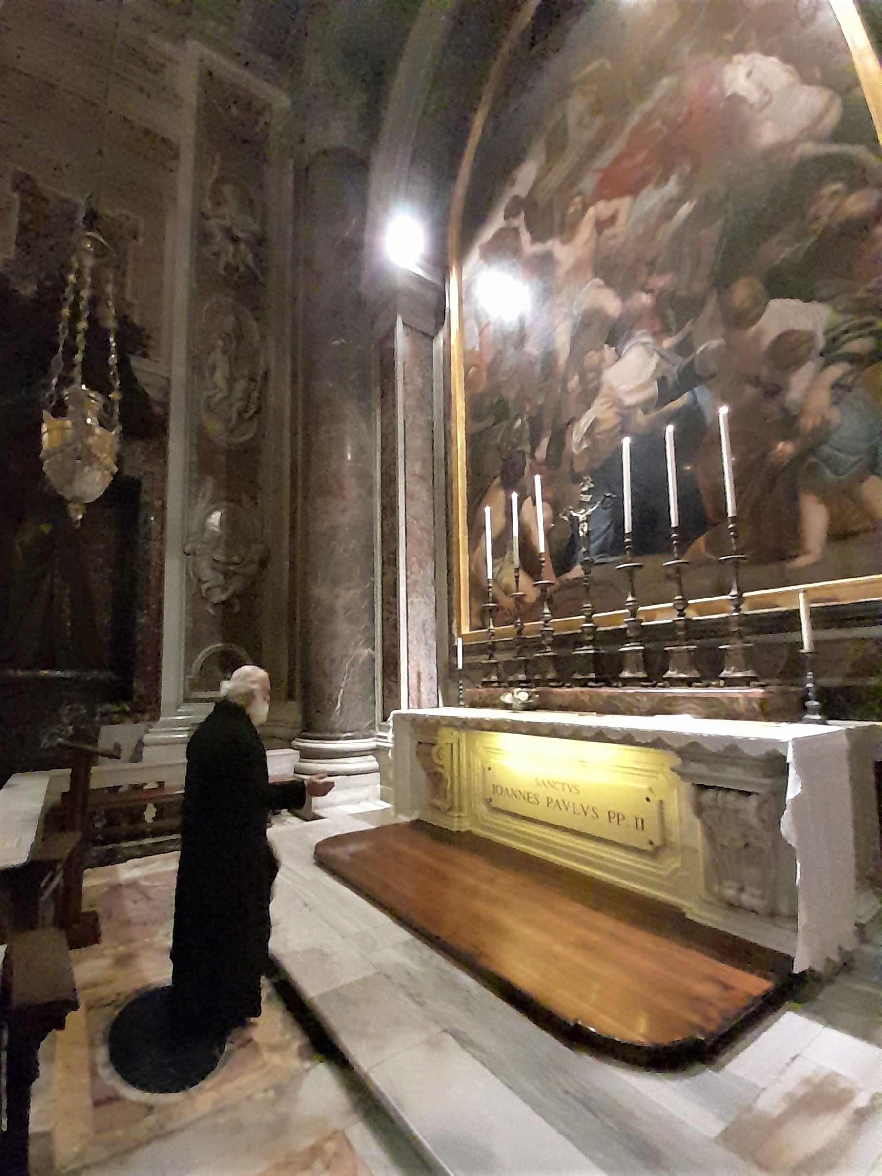 Ο Πατριάρχης Αλεξανδρείας στον Ιερό Ναό του Άγιου Θεόδωρου Ρώμης 