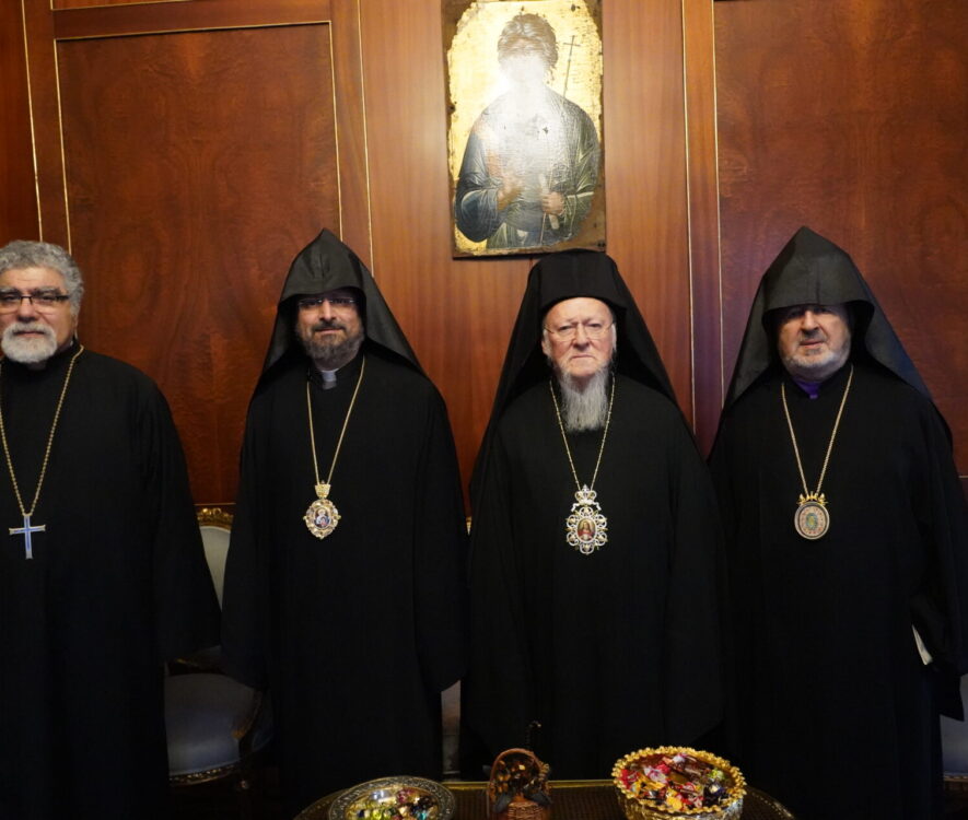 Ο Πατριάρχης των εν Τουρκία Αρμενίων στο Φανάρι