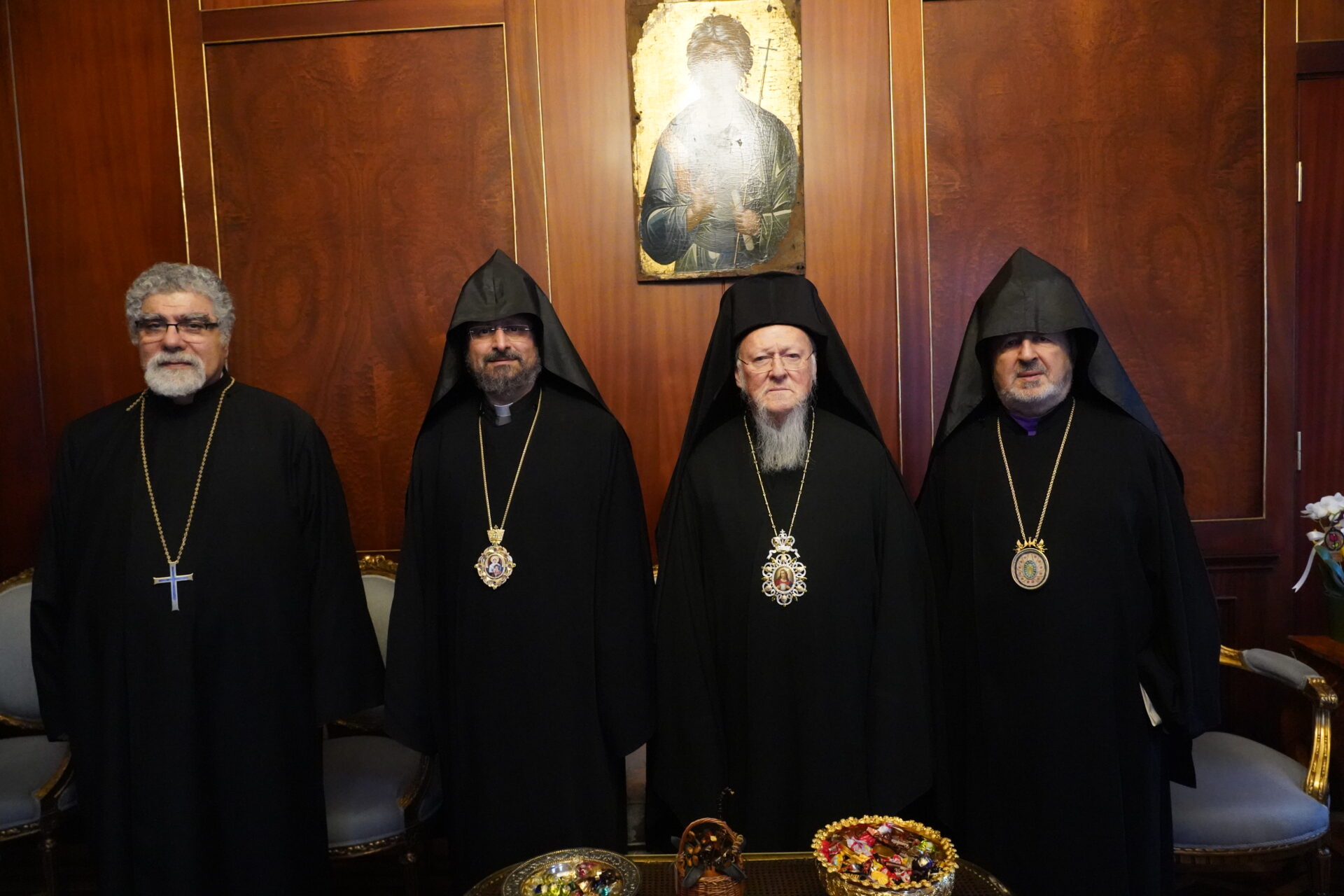 Ο Πατριάρχης των εν Τουρκία Αρμενίων στο Φανάρι
