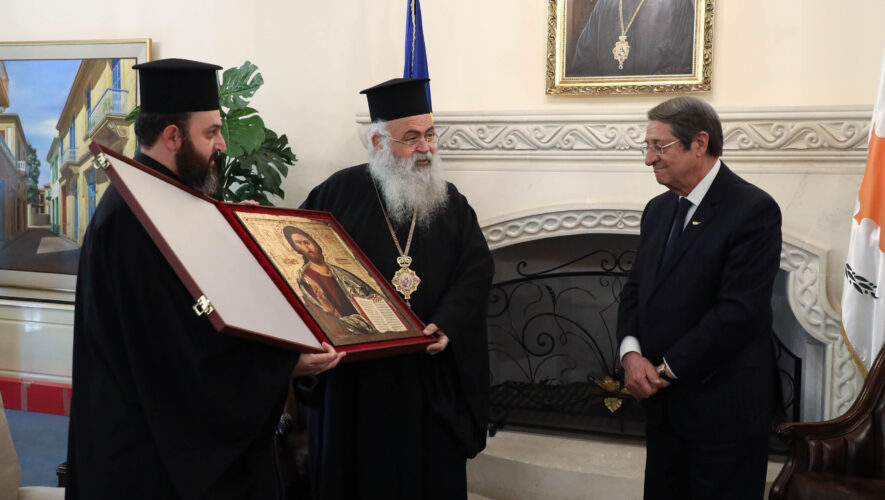 Ο Πρόεδρος της Δημοκρατίας συναντήθηκε με τον Αρχιεπίσκοπο Κύπρου