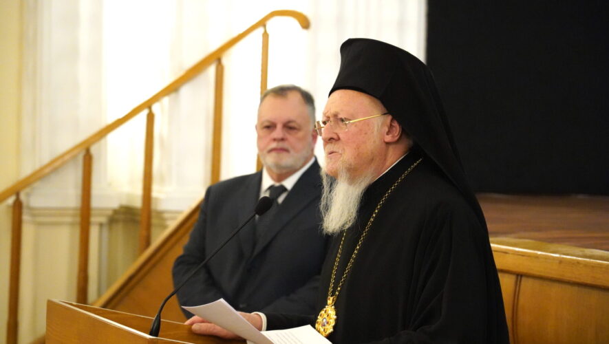 Οικουμενικός Πατριάρχης Μόνο μέσω του διαλόγου θα τερματιστούν οι πράξεις βίας και τρόμου