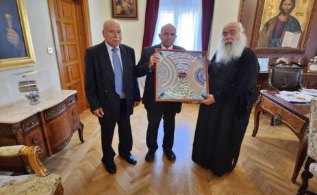 Συνάντηση Αρχιεπισκόπου Κύπρου Γεωργίου με Εκπροσώπους του Μελάθρου Αγωνιστών ΕΟΚΑ