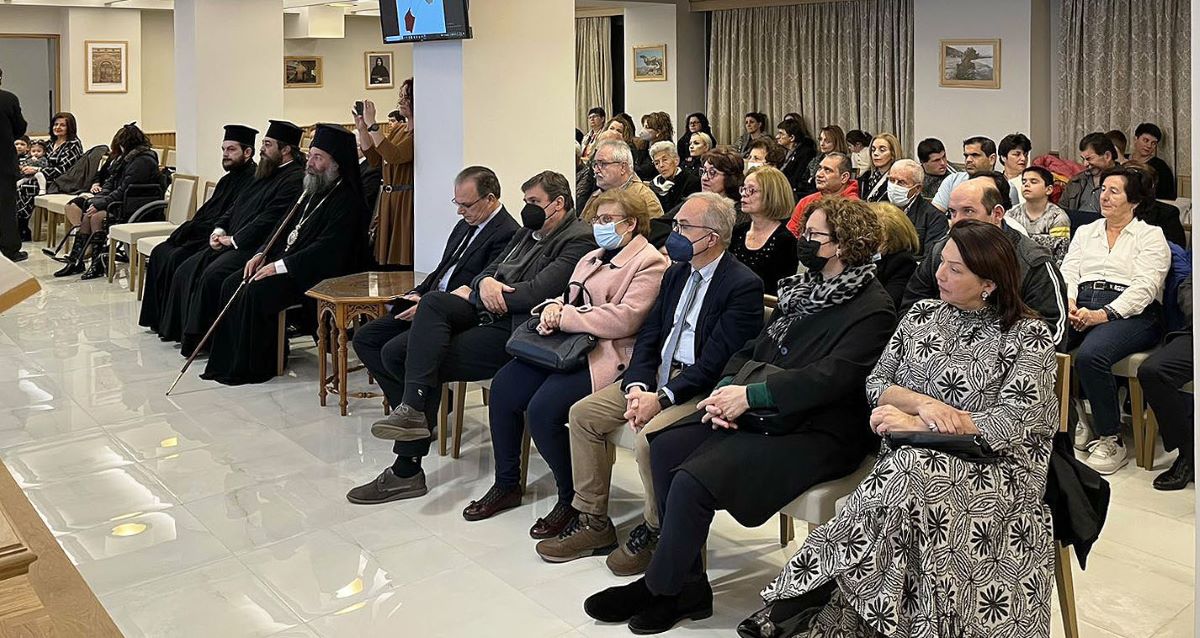 Την κοπή της Βασιλόπιτας του συλλόγου «Αγάπη» ευλόγησε ο Μητροπολίτης Ρεθύμνου Πρόδρομος