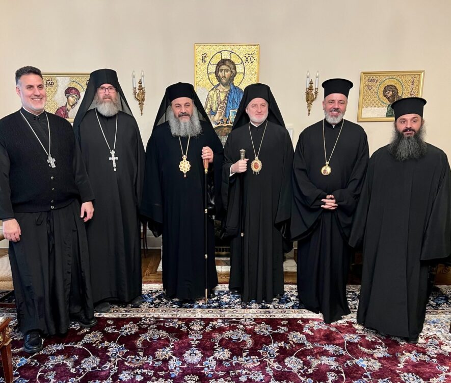 Τον Μητροπολίτη Αντώνιο Ζάχλε δέχθηκε ο Αρχιεπίσκοπος Ελπιδοφόρος