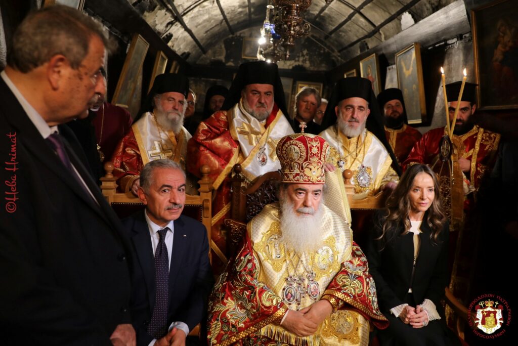 Χριστουγεννιάτικη Θεία Λειτουργία στους Αγίους Τόπους 
