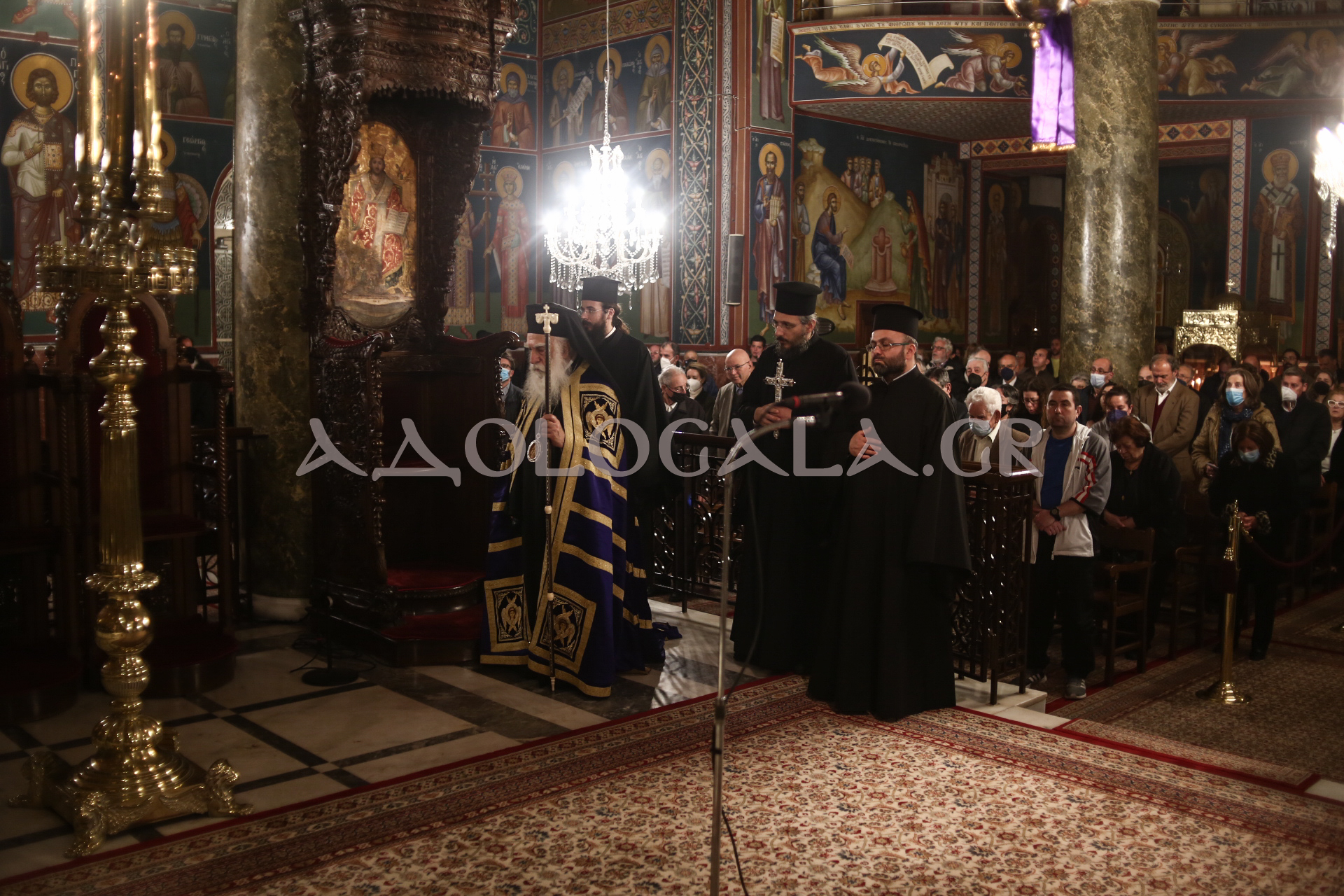 Εσπερινός της Συγνώμης στον Μητροπολιτικό Ναό της Νέας Σμύρνης 