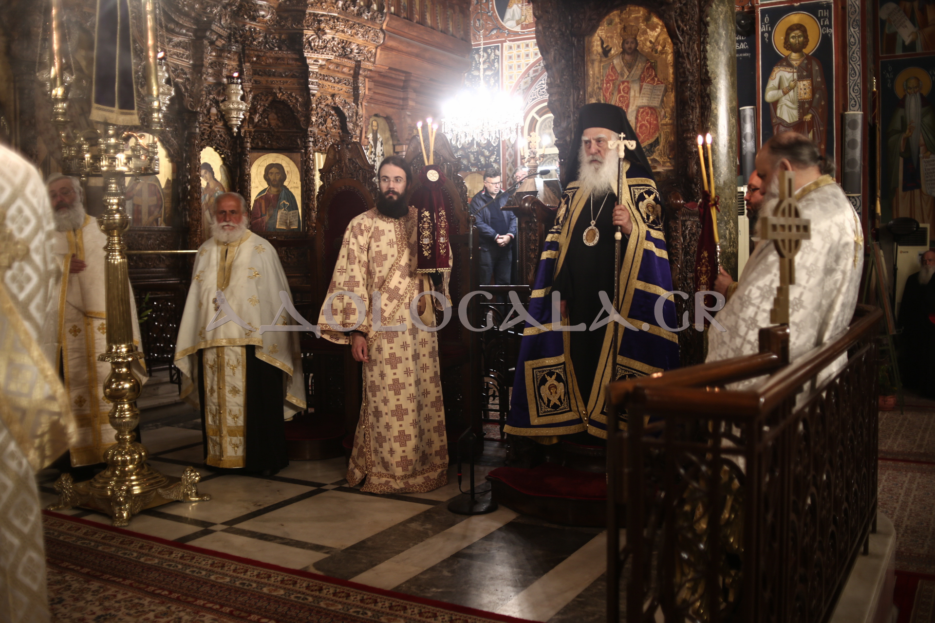 Εσπερινός της Συγνώμης στον Μητροπολιτικό Ναό της Νέας Σμύρνης 