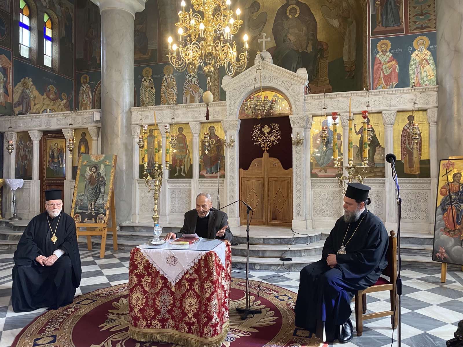 Η Ι.Μ. Νέας Ιωνίας τίμησε τον καθηγητή κ. Βλάσιο Φειδά