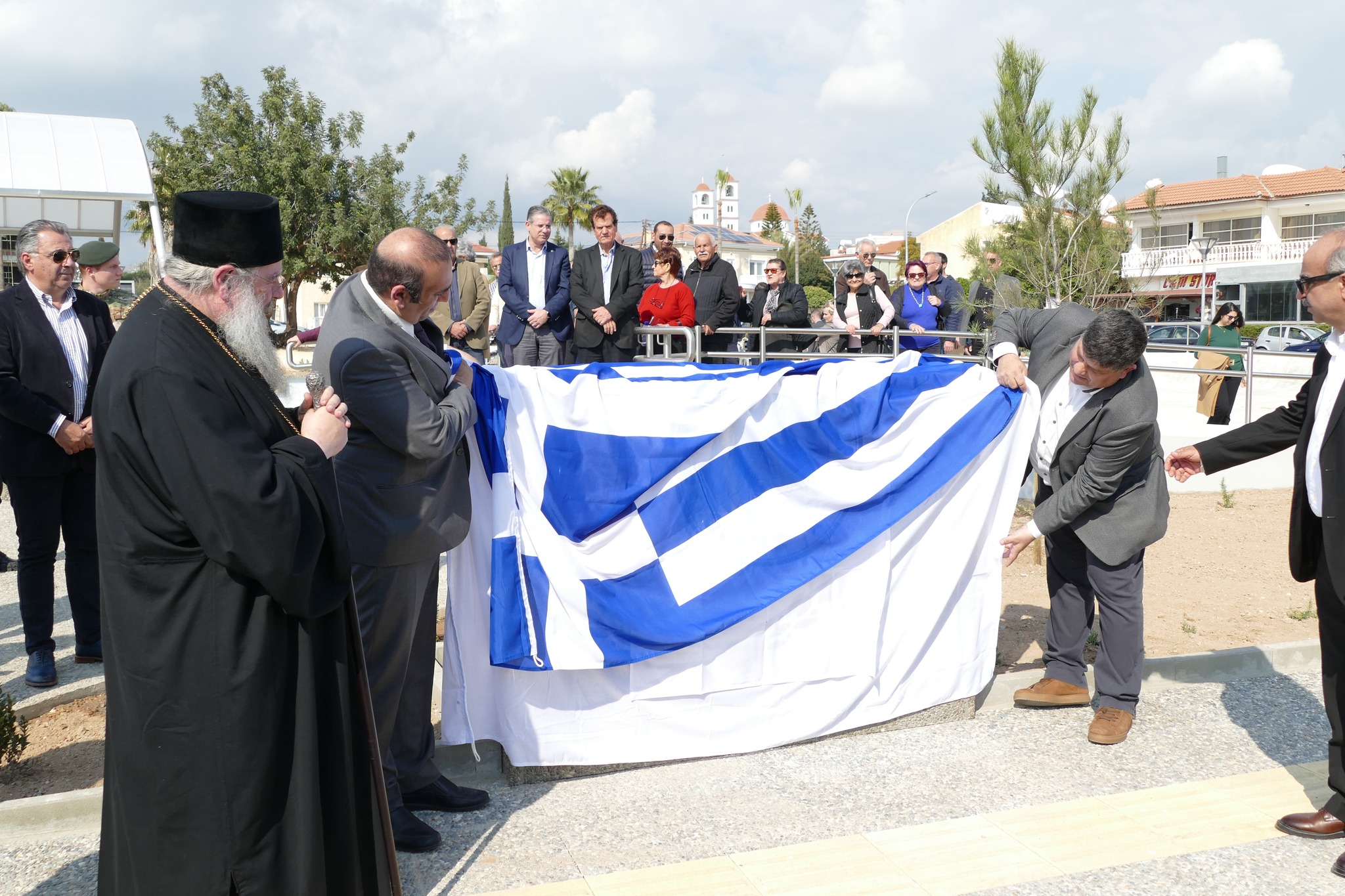 Ο Μητροπολίτης Λεμεσού στα εγκαίνια του Αρχαιολογικού Πάρκου του Προφήτη Ηλία στον δήμο Γερμασόγειας